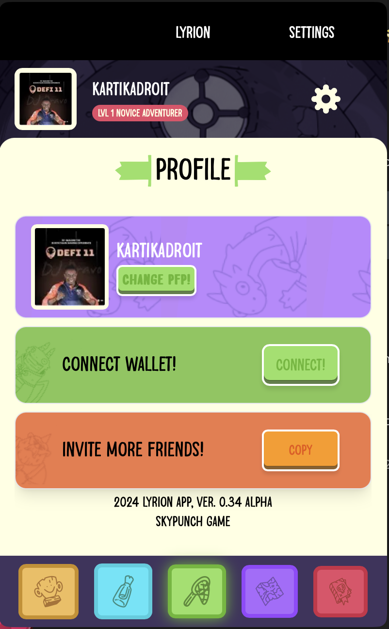 Achievement System